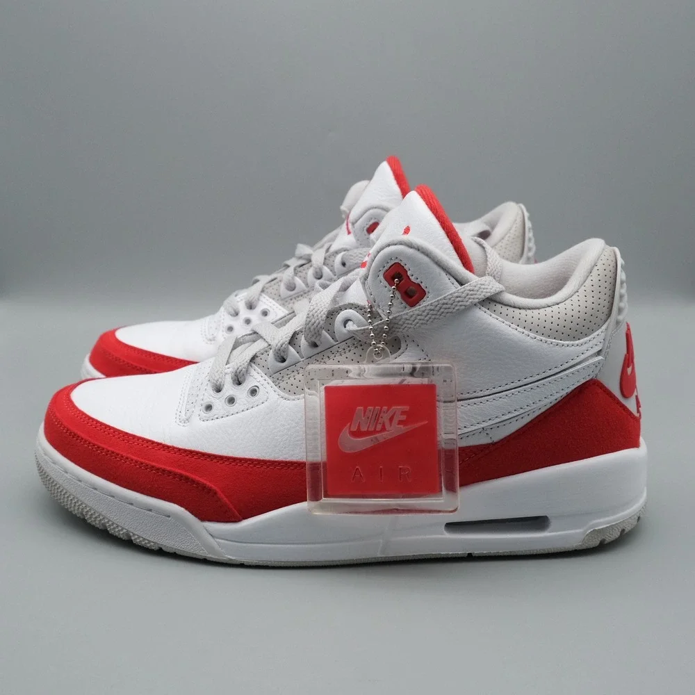 Jordan Air Jordan 3 Retro TH SP Mens 10 White Red Tinker Air Max 1 CJ0939-100